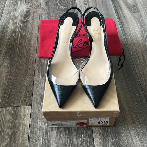 Christian Louboutin OptiSexy 70 Calf Zarli/PVC - Picture 12 of 13